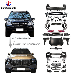 <span class=keywords><strong>GL</strong></span> Class X164 2009-2012y à GLS X167 <span class=keywords><strong>2021</strong></span>-2024y M Style Bodykit PP Full Set Auto Facelift Kit Upgrade Set Car Front Bumper - Product Image 1