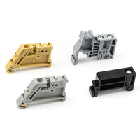 Support d'extrémité de bornier sur rail DIN EW-35, clips de fixation, type à vis, pour rail de 35 mm de largeur