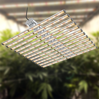 Barras de Luz LED para Cultivo Gavita 1650 Pro E de 720W, Espectro Completo para Floración, Alto PPF, Reemplazo de Lámpara HPS de 1000W, Cuerpo de Aluminio