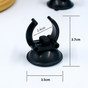 Cổ phiếu màu đen nhựa Fish Tank ống nước Fixer Aquarium sưởi ấm Rod giữ lại <span class=keywords><strong>clip</strong></span> cá Bát đèn <span class=keywords><strong>Hose</strong></span> kẹp Aqua phụ kiện - Product Image 5