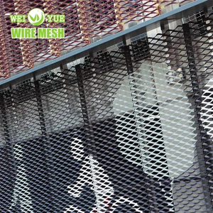 Nhiệm Vụ Nặng Nề Nhôm Mở Rộng Kim Loại Đồng Lưới Lưới Mở Rộng Nướng Cho Cửa Sổ Màn Hình Đục Kỹ Thuật Hàn Uốn - Product Image 6