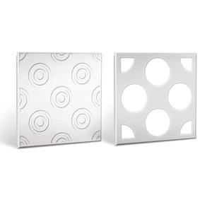 Panneaux <span class=keywords><strong>de</strong></span> plafond carrés ignifuges <span class=keywords><strong>de</strong></span> luxe pour hôpital, impression personnalisée, 600x600 mm, <span class=keywords><strong>en</strong></span> alliage d'aluminium, décoratifs - Product Image 5