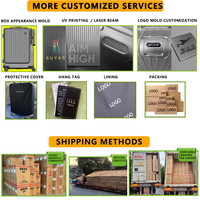 Maleta de Viaje de Aluminio de 24 Pulgadas con Candado TSA y Rotación de 360 Grados °   Maleta con Ruedas Giratorias, Maleta de Aluminio Resistente, Nueva de 2025, Plateada