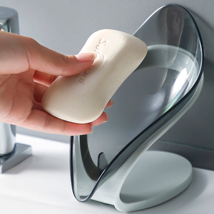 Chaoyuan Leaf Creative Soap Rack Drainage Toilet Drainage Rack Bracket Perforated Soap Rack Soap Box