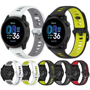 สายนาฬิกาซิลิโคนนิ่มสำหรับ coros <span class=keywords><strong>Pace</strong></span> 4 realme Watch5 <span class=keywords><strong>Xiaomi</strong></span> Watch5หัวเข็มขัดสแตนเลส - Product Image 1