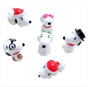 Figurines d'animaux en gros, figurines de chien, jardin féerique, maison de poupée, décorations de voiture en résine personnalisées, articles miniatures 3D, jouets pour enfants - Product Image 1