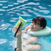 Sealed casing ponsel tahan air, sarung ponsel Samsung Xiaomi Redmi berenang tas kering sarung bawah air tas penutup ponsel