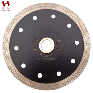 Lame de scie diamantée de qualité supérieure de 5 pouces (125 mm), lame de scie à carrelage super fine pour granit, marbre, céramique, carreaux de porcelaine - Product Image 3
