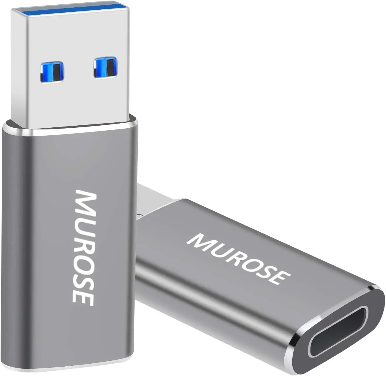 Metal USB A Male to USB 3.1 Micro Type C Female Aluminium Alloy OTG Data Sync Charging Usb c Power Adapter Converter