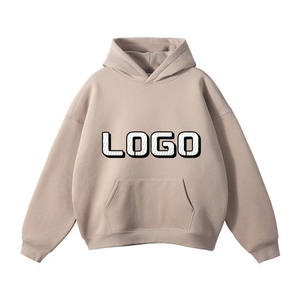 Sudadera con Capucha Personalizada de Alta Calidad, 350GSM, Forro Polar, Cálida, Térmica, Gruesa, Hombros Caídos, Unisex, con Logotipo en Relieve - Product Image 1