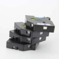 Compatible avec Dymo 45013 D1 Maker Tape Papier thermique pour étiquettes Cassette amovible pour imprimante d'étiquettes Dymo