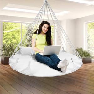 Élégant suspendu Nest Spinner Tree Swing oeuf blanc <span class=keywords><strong>cocon</strong></span> balançoire avec support - Product Image 6
