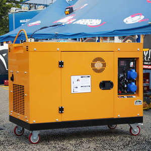 เครื่องกำเนิดไฟฟ้าดีเซลแบบเงียบพิเศษ 3kva 5kva 8kva 10kva สตาร์ทอัตโนมัติ ATS ไดนาโมทองแดง 100% แบบเก็บเสียง สำหรับใช้ในบ้าน - Product Image 1