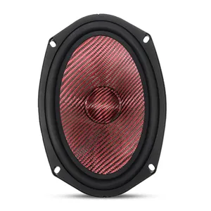 2 yollu Tweeter araba ses 2 yollu bileşen hoparlör çin Oem fabrika yüksek ses kalitesi 6X9 inç karbon Fiber Woofer hoparlörler