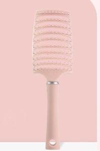 Cepillo Desenredante Curvo Ventilado de Moda con Logotipo Personalizado para Cabello Húmedo y Seco, Herramienta de Masaje Capilar para Salón de Peluquería - Product Image 2