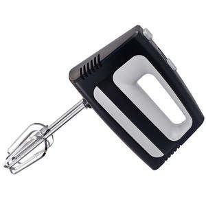 Batteur à œufs portatif Cx-6624, 150W, fouet à crème multifonctionnel, outil de pâtisserie en plastique noir et blanc - Product Image 2