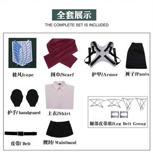 Disfraz de Anime de Shingeki No Kyojin, Rivaille Ackerman, Cosplay, Coser, Fiesta, Espectáculo de Anime, Comic Con - Product Image 4
