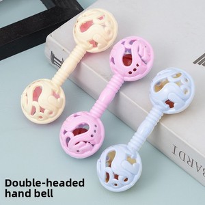 Jouet musical à double tête pour enfants, hochet et clochette en plastique pour les 4-6 ans - Cadeau éducatif pour la petite enfance - Product Image 2