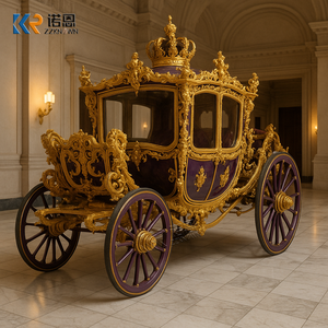Carruaje Real <span class=keywords><strong>de</strong></span> Caballos a la Moda en Oferta, Personalizado con Aire Acondicionado, Carruaje Eléctrico sin Caballos con Luces LED - Product Image 2