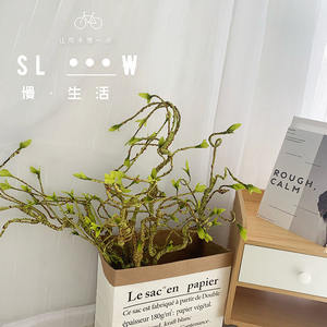 Rama Artificial de Vid Seca, Estilo Europeo <span class=keywords><strong>Boreal</strong></span>, Impermeable y Ecológica, Decoración para el Hogar, Bodas, Graduaciones y Halloween - Product Image 4