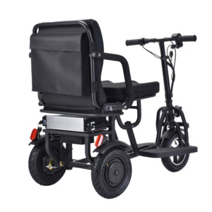 Folding Elderly Tricycle Lithium <b>Battery</b> Folding Mobility Scooter - Product Image 4