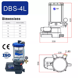 Dbs 2L 24V 1-6 ổ cắm tự động bôi trơn bơm oiller của tự động mỡ Hệ thống bơm cho điện tập trung Hệ thống bôi trơn - Product Image 3