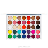 Palette d'ombres à paupières sèches végétaliennes Poudre de finition chatoyante pour un teint profond Expédition rapide Maquillage à bas prix de marque privée