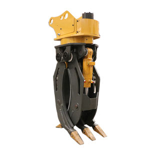 Graafmachine Bevestiging Hydraulische Log Hout Grijper Staal Grijper - Product Image 3