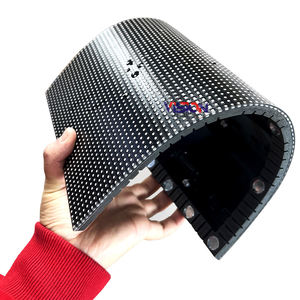 Écran LED couleur pleine <span class=keywords><strong>Vision</strong></span> P2.5 pour intérieur, panneau flexible incurvé, module LED souple pour les applications multimédias vidéo en magasin de détail, SDK - Product Image 2