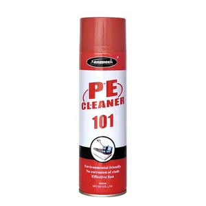 Hot melt adhesive cleaner Sprayidea PE101 heat press remove hot melt glue spot on cloth Manufacturer supply adhesive Clean deter