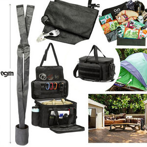 Organizador de Equipos para Asiento Delantero de Coche, Resistente al Agua, Estilo Táctico, con Portavasos, Sistema Molle - Product Image 3