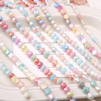 Perles rondes 10 pièces/sac Forme irrégulière Matériel pour bracelet et pendentif faits à la main DIY