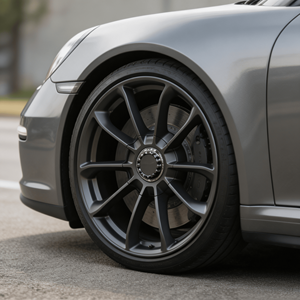 Jantes Bku forgées 5x130 19 20 21 pouces monobloc en alliage pour voitures de course <span class=keywords><strong>Porsche</strong></span> 911 Cayman 987 981 718 992 991 <span class=keywords><strong>Taycan</strong></span> - Product Image 1
