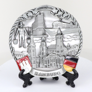 Biểu Tượng Tùy Chỉnh Antique <span class=keywords><strong>Pewter</strong></span> Đồng Vàng Lá Lưu Niệm Tấm Kẽm Hợp Kim 3D Dập Nổi Tấm Kim Loại - Product Image 6