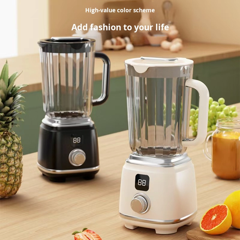 Portable 600ml Fully Automatic Stainless Steel Food Blender Household USB Powered 5 Blades 1100W Fruit Processor Juicer 2000mAh