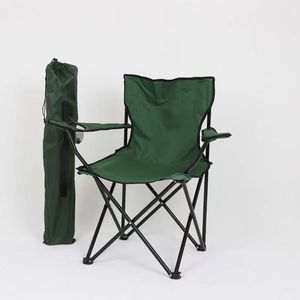 Outdoor Folding Chair Camouflage Armrest Portable Camping Fishing Beach Chair Iron <b>Frame</b> - Product Image 3