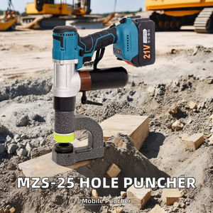 Mzs-25 Nouveauté : Perforatrice à acier portable 6T, 110V/220V 50Hz/60Hz, hydraulique électrique, moteur à engrenages, puissance 1 kW, garantie 3 ans - Product Image 3