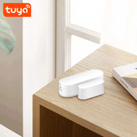 Produk Tren 2026 Tuya Smart Home WiFi Sensor Pintu Alarm Detektor Jendela Terbuka Tertutup Saklar Magnetik PST-WD002