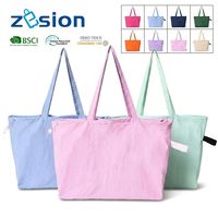 Sac fourre-tout personnalisé en nylon froissé pour salons professionnels et conférences, cadeau d'entreprise réutilisable, vente en gros, fabricant
