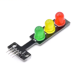 Mini 5V RGB semaforo LED modulo Display rosso giallo verde 5mm LED per sistema semaforico modello PCB & PCBA prodotto - Product Image 2