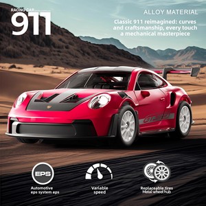 Voiture télécommandée Hongxing RC911 tout-terrain 4x4, supercar en alliage, 4 canaux 2.4G, avec caméra, prête à l'emploi, échelle 1:24, 20 km/h, portée >35 m - Product Image 1