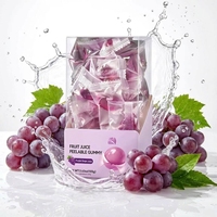 Bonbons gélifiés pelables sans gras, directement de l'usine, avec jus de fruits véritables, qualité supérieure, boîte personnalisable OEM, vente en gros, importateur, 103g