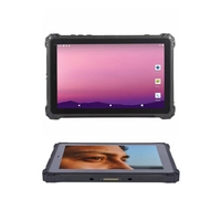 Tablette industrielle robuste Android 10,1'' avec 4G LTE, WIFI, ports RJ45/USB2.0/RS232, lecteur de codes-barres 2D, NFC, RFID UHF