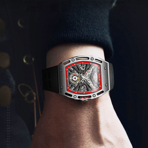 Reloj de Hombre Personalizado de Lujo, de Acero Inoxidable, con Movimiento Mecánico Automático Miyota, Resistente al Agua, Cronógrafo, Esfera con Agujas, Correa de 20 mm - Product Image 3