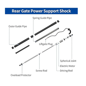 Supporto sollevatore elettrico automatico per montanti a Gas <span class=keywords><strong>Honda</strong></span> CRV portellone posteriore modello 74961 tla305 74981 tla305 - Product Image 5