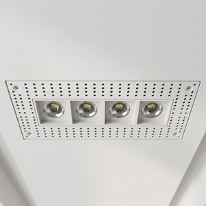 Downlight múltiple empotrable LED de 4 pulgadas y 4 cabezales Garantía limitada de 5 años Con tecnología de iluminación de alta calidad adecuada para Luxury <span class=keywords><strong>P</strong></span> - Product Image 2
