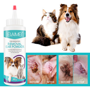 Marque privée vente en gros de poudre de nettoyage des oreilles pour le traitement des <span class=keywords><strong>infections</strong></span> des animaux domestiques qui arrête les démangeaisons pour chiens chats épilation du canal auditif - Product Image 2