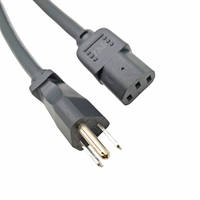 NEMA5-15P USA prise à 3 broches vers connecteur IEC C13 cordon d'alimentation électrique pour appareil ménager