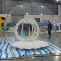 Maison de ballons à bulles gonflables de 3 mètres Maison à bulles gonflable géante Tente à bulles transparente en PVC commerciale pour la location de fêtes