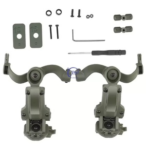 Adaptador <span class=keywords><strong>de</strong></span> Riel Táctico <span class=keywords><strong>de</strong></span> Alta Calidad, Ligero, con Rotación Multiángulo, para Caza al Aire Libre, Accesorios para <span class=keywords><strong>Auriculares</strong></span> Tácticos - Product Image 4